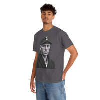 Vintage Baseball Player Portrait Tee