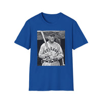 Vintage Cricket Player Photo T-Shirt — Retro Sports Tee