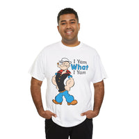 Funny “I Yam What I Yam” Classic Cartoon Graphic T-Shirt