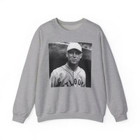 Vintage Baseball Player Sweatshirt - Classic Sports Graphic Crewneck