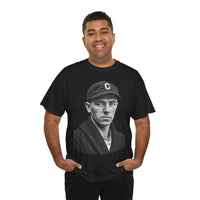Vintage Baseball Player Portrait Tee