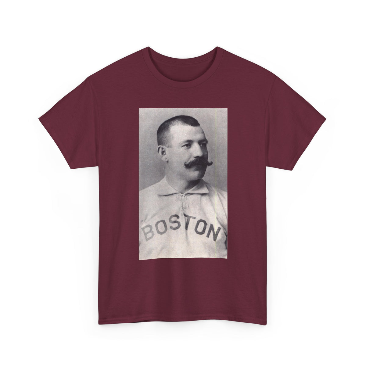 Vintage Boston Baseball Portrait T-Shirt – Retro Classic Baseball Graphic Tee