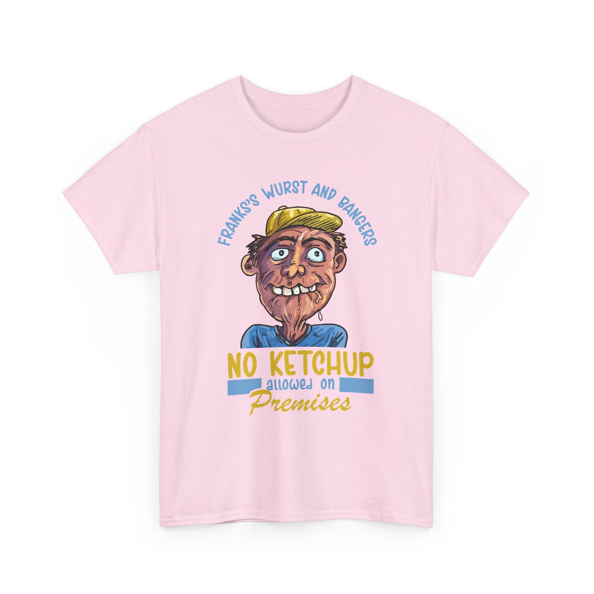 ''No Ketchup Allowed on Premises'' Funny Food Humor Graphic Tee