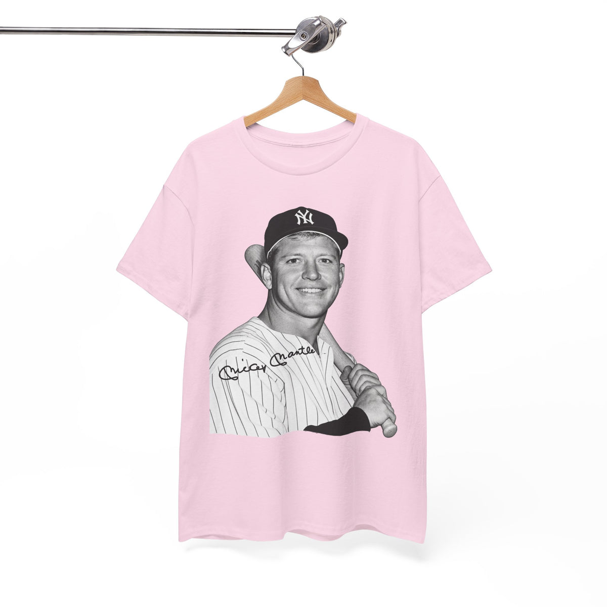 Vintage Baseball T-Shirt – Signed Roger Maris Portrait Tee
