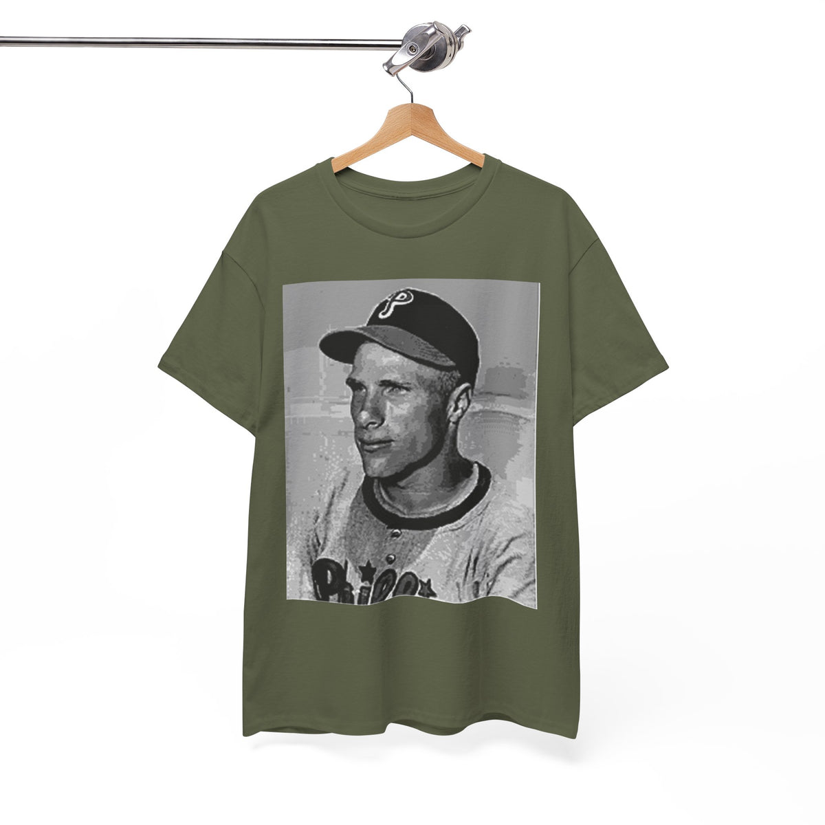 Vintage Philadelphia Phillies Baseball Photo T-Shirt – Classic Retro Fan Tee