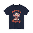 Graphic T‑Shirt — "Big Dick's Farm Supply" Vintage Cartoon Logo Tee