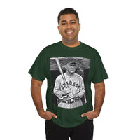 Vintage Chicago Baseball Photo T-Shirt — Retro Black & White Player Legend Tee