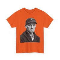 Vintage Baseball Player Portrait Tee