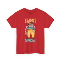 Frank's Cotton Candy & Popsicles T-Shirt – Funny Retro Cartoon Graphic Tee