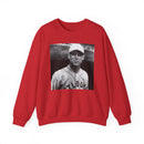 Vintage Baseball Player Sweatshirt - Classic Sports Graphic Crewneck
