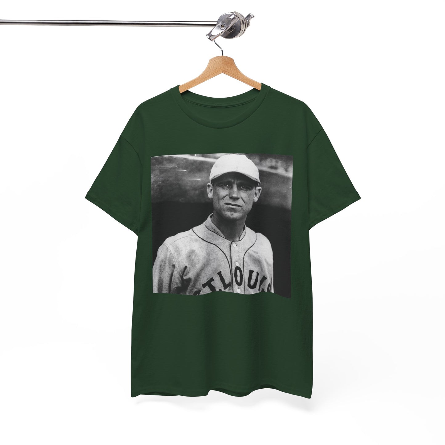 Vintage Baseball Player T-Shirt | Classic Sports Graphic Tee