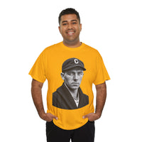 Vintage Baseball Player Portrait Tee