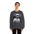 Vintage Baseball Player Sweatshirt - Classic Sports Graphic Crewneck