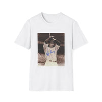 Vintage Baseball Photo T-Shirt — Iconic Signed Player Graphic Tee