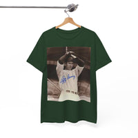 Vintage Babe Ruth Signed Photo T-Shirt — Retro Baseball Autograph Graphic Tee