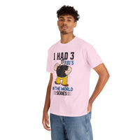 I Had 3 RBIs In the World Series Shirt - Funny Baseball Fan Graphic Tee
