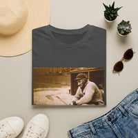 Vintage Fisherman Photo T-Shirt