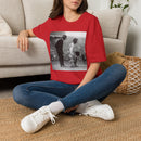 Vintage Baseball Umpire and Batter Photo T-Shirt