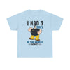 I Had 3 RBIs In the World Series Shirt - Funny Baseball Fan Graphic Tee
