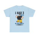 I Had 3 RBIs In the World Series Shirt - Funny Baseball Fan Graphic Tee