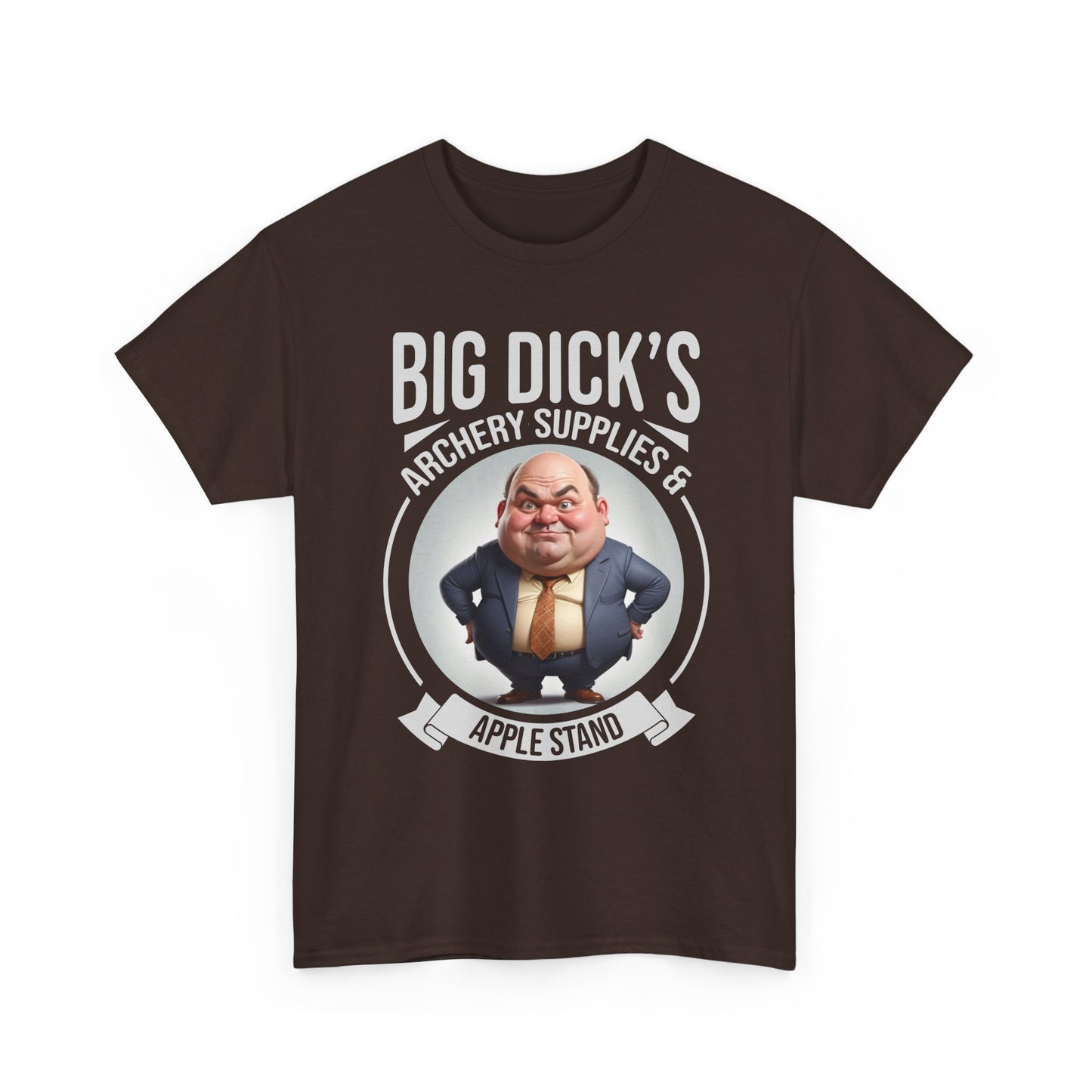 Big Dick's Archery Supplies Funny Graphic Tee — Novelty Archery T-Shirt