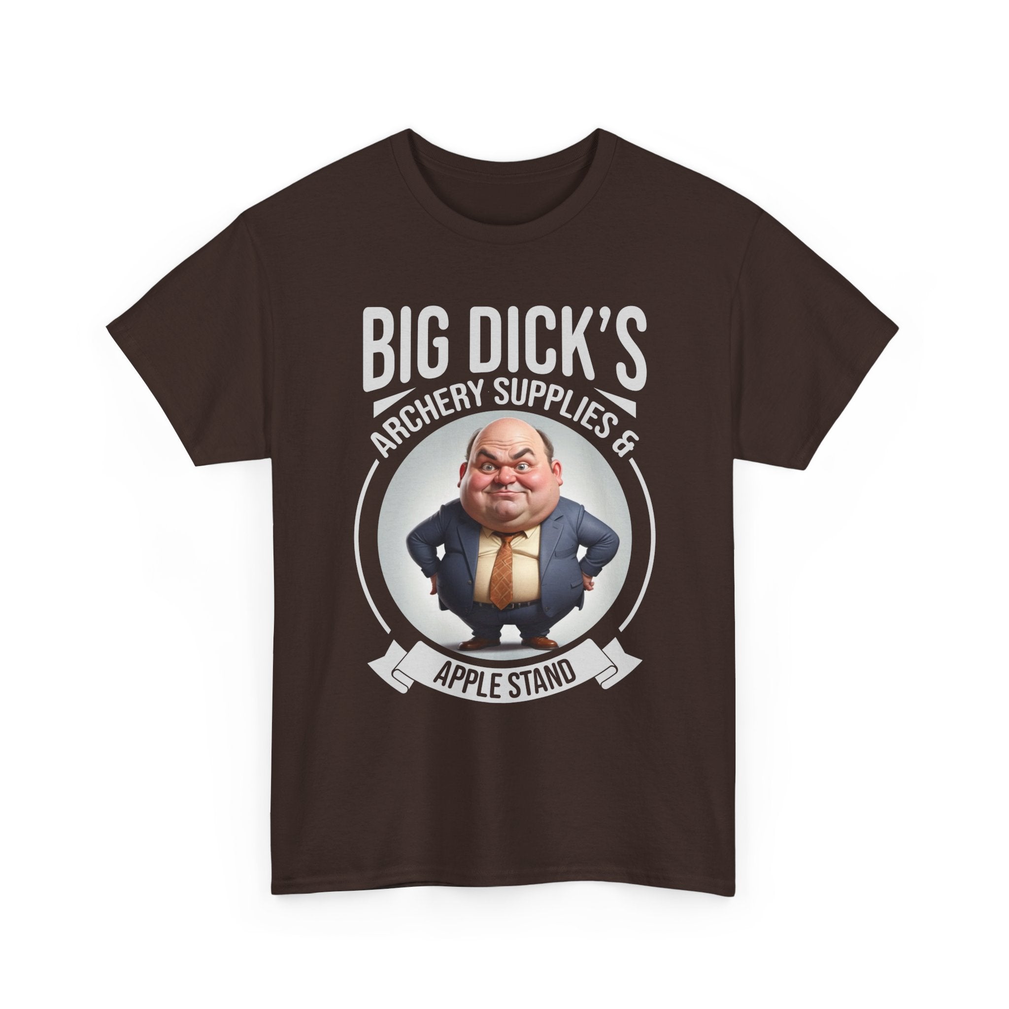 Big Dick's Archery Supplies Funny Graphic Tee — Novelty Archery T-Shirt