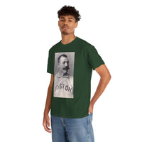 Vintage Boston Baseball Portrait T-Shirt – Retro Classic Baseball Graphic Tee