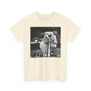 Vintage Baseball Photo T-Shirt – Classic Kneeling Player Graphic Tee