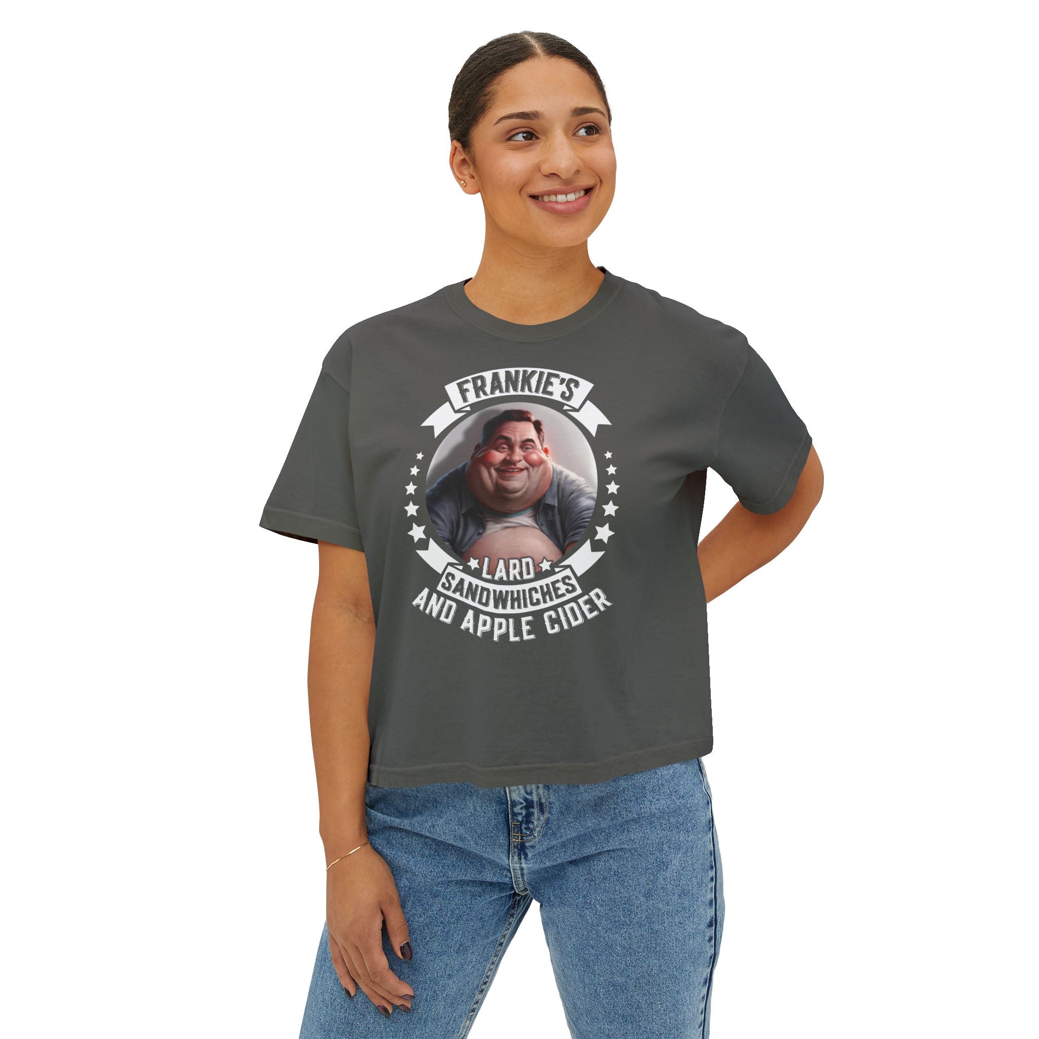 Frankie's Lard Sandwiches and Apple Cider Boxy Tee