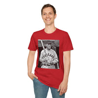 Vintage Cricket Player Photo T-Shirt — Retro Sports Tee
