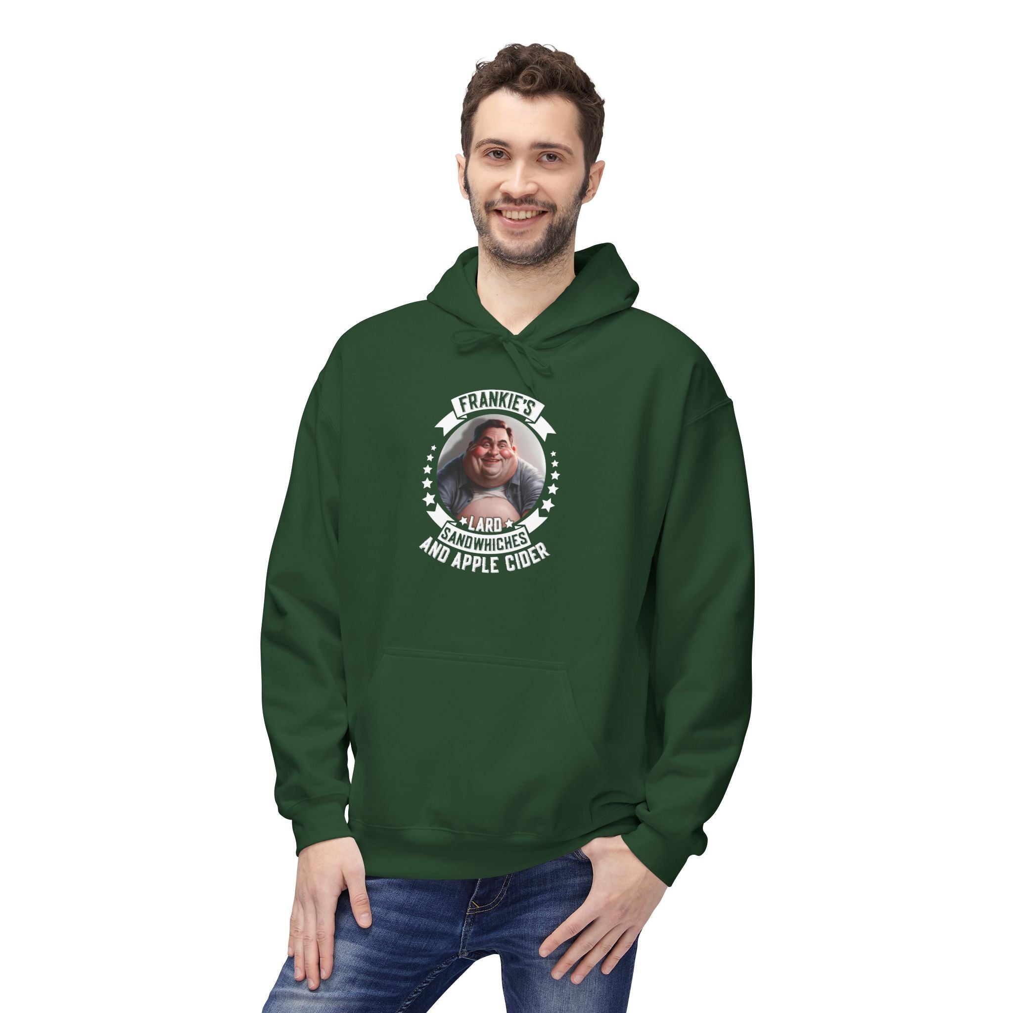 Frankie’s Lard Sandwiches & Apple Cider — Funny Graphic Hoodie