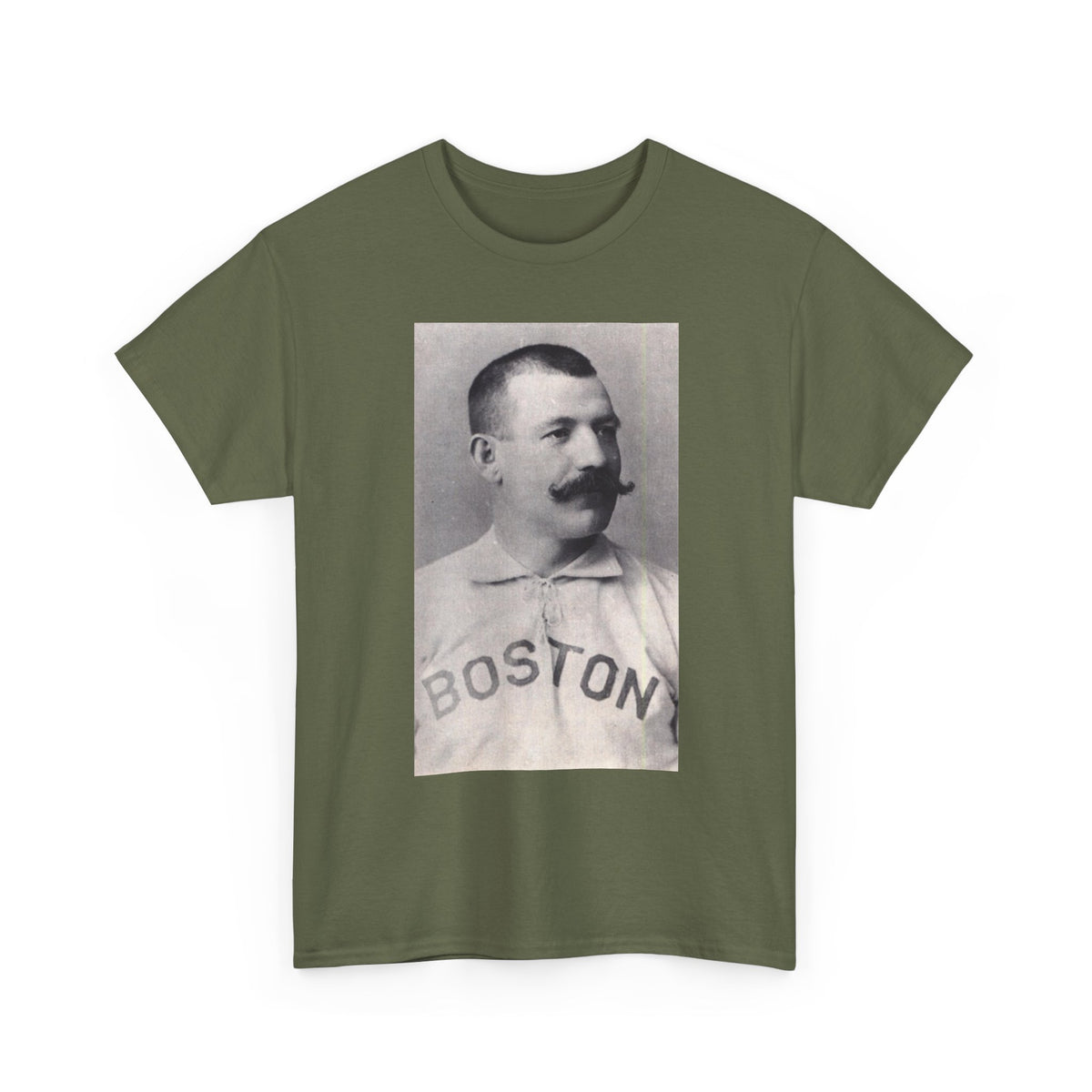 Vintage Boston Baseball Portrait T-Shirt – Retro Classic Baseball Graphic Tee