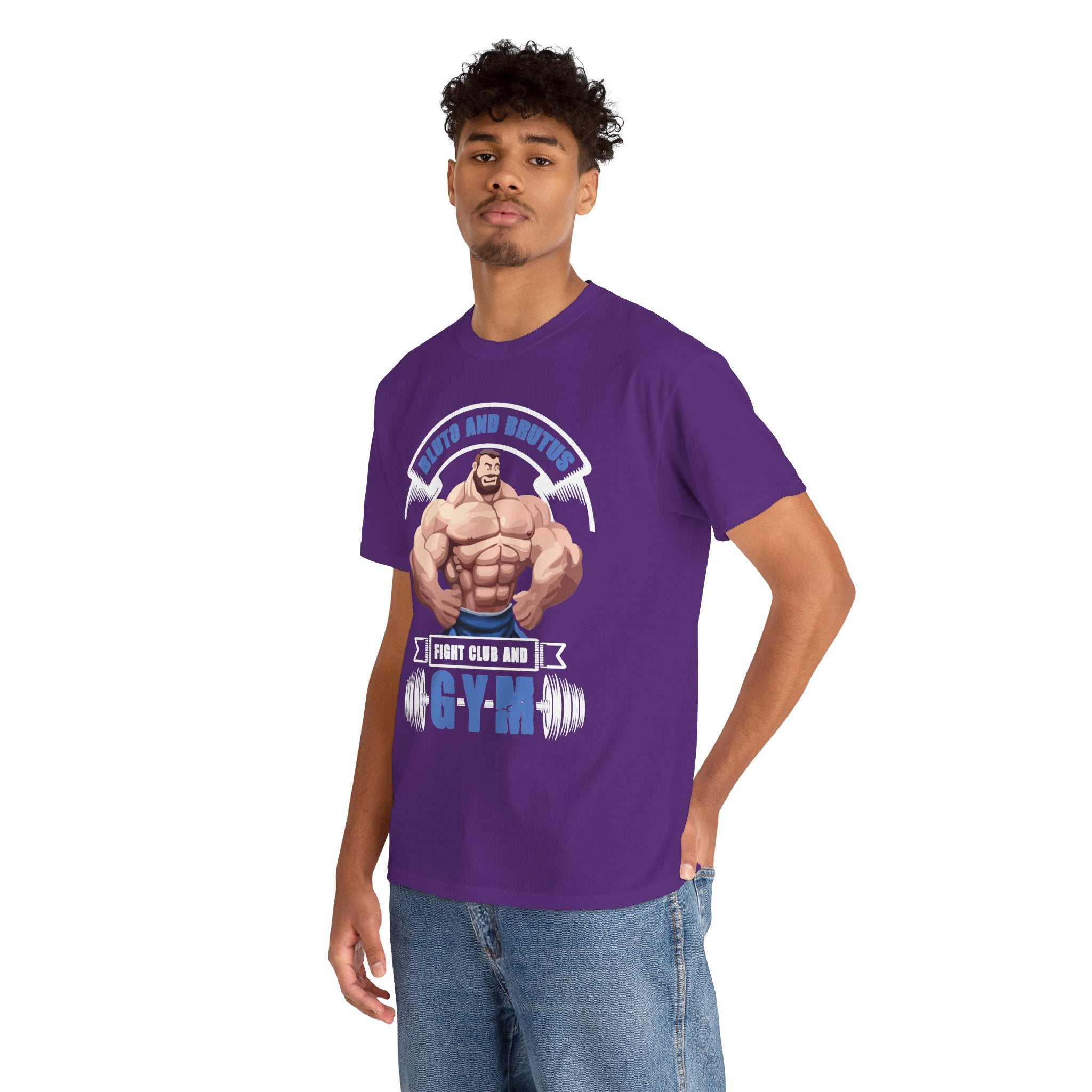 Gym T-Shirt — "Strong & Unstoppable: Built by the Gym" Muscle Fitness Tee