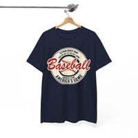 Vintage 'America's Game' Baseball T-Shirt — Retro Baseball Fan Tee