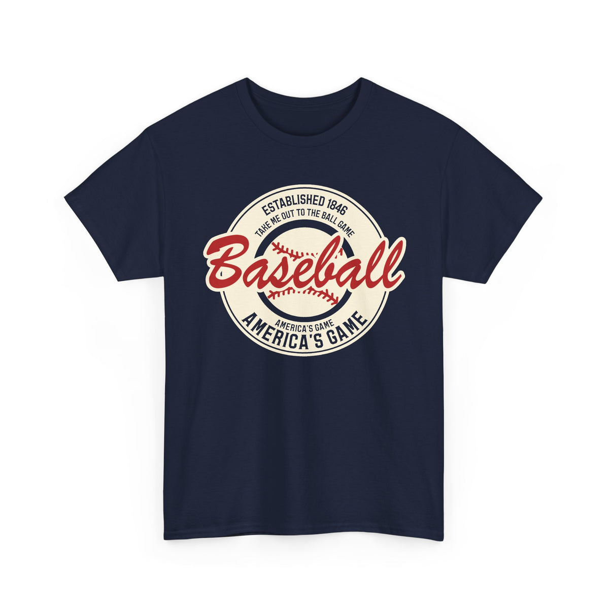 Take Me Out To The Ball Game T-Shirt — Vintage Baseball America's Game Graphic Tee