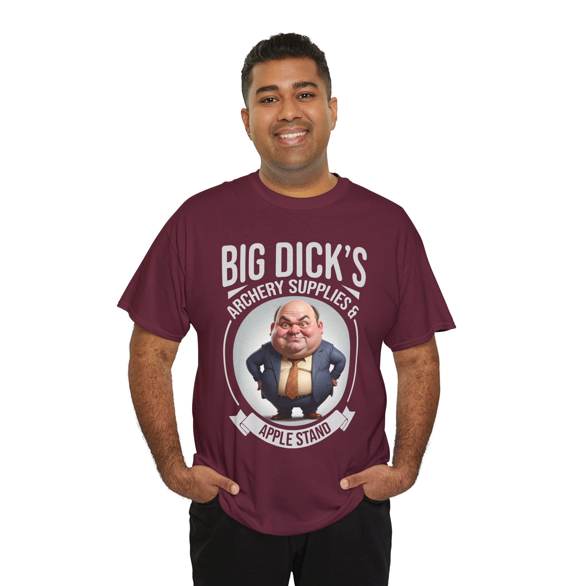 Big Dick's Archery Supplies Funny Graphic Tee — Novelty Archery T-Shirt