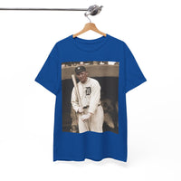 Vintage Detroit Baseball Photo T-Shirt — Retro Sports Legend Graphic Tee
