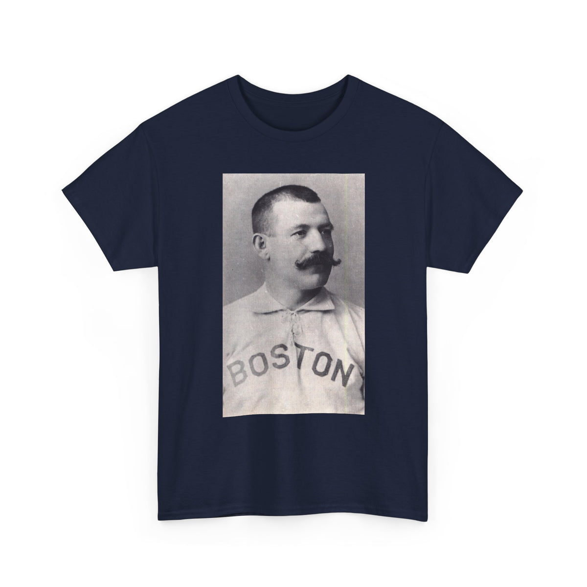 Vintage Boston Baseball Portrait T-Shirt – Retro Classic Baseball Graphic Tee