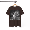 Vintage Baseball Photo T-Shirt – Classic Kneeling Player Graphic Tee