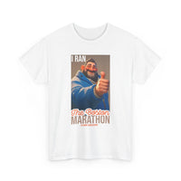 I Ran the Boston Marathon Drink Concession — Funny Marathon Humor T-Shirt