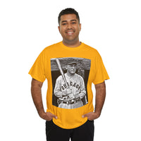 Vintage Chicago Baseball Photo T-Shirt — Retro Black & White Player Legend Tee