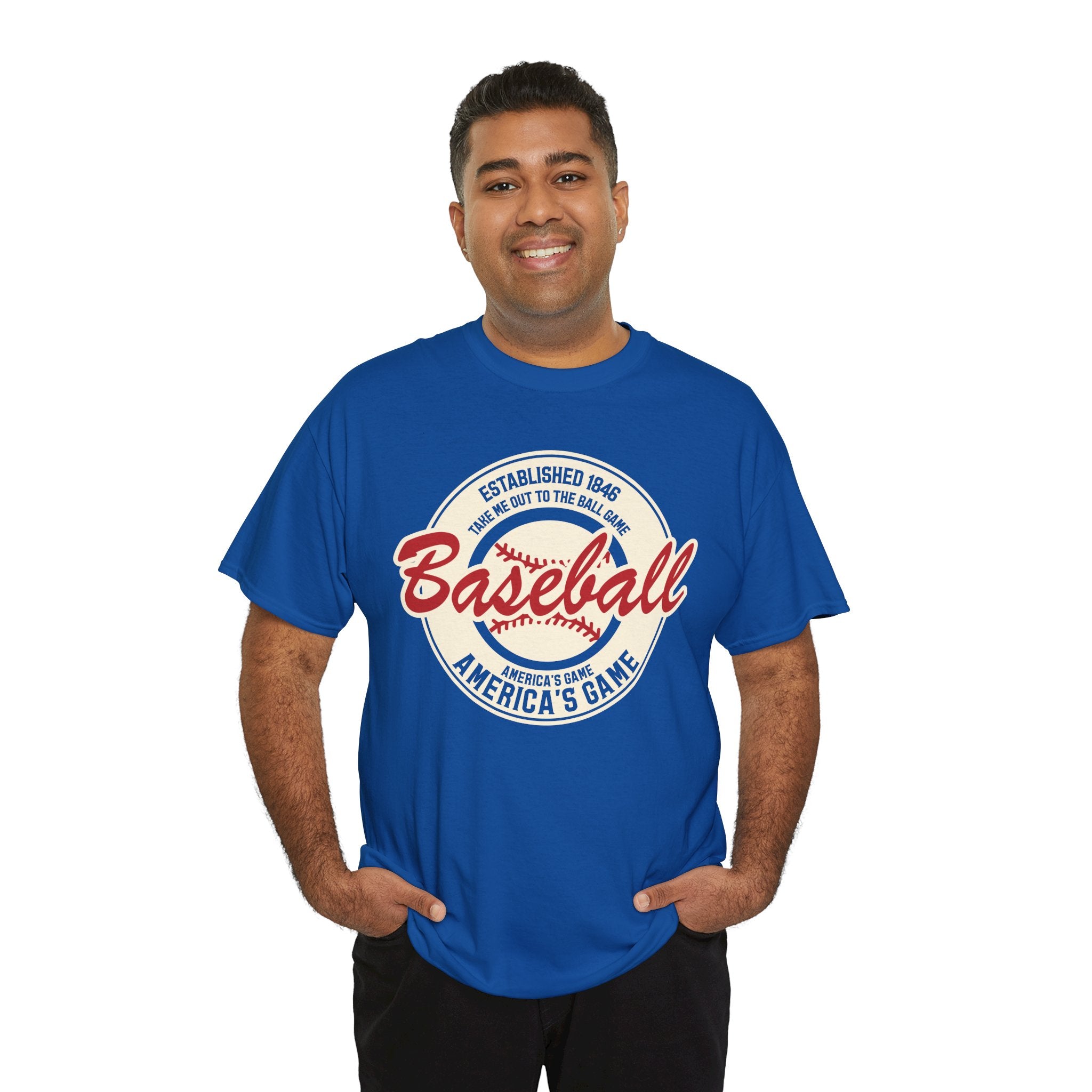 Vintage 'America's Game' Baseball T-Shirt — Retro Baseball Fan Tee