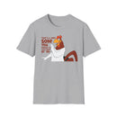 Chicken Cartoon T-Shirt — "That’s a Joke Son! You Missed It! Flew Right By Ya!"