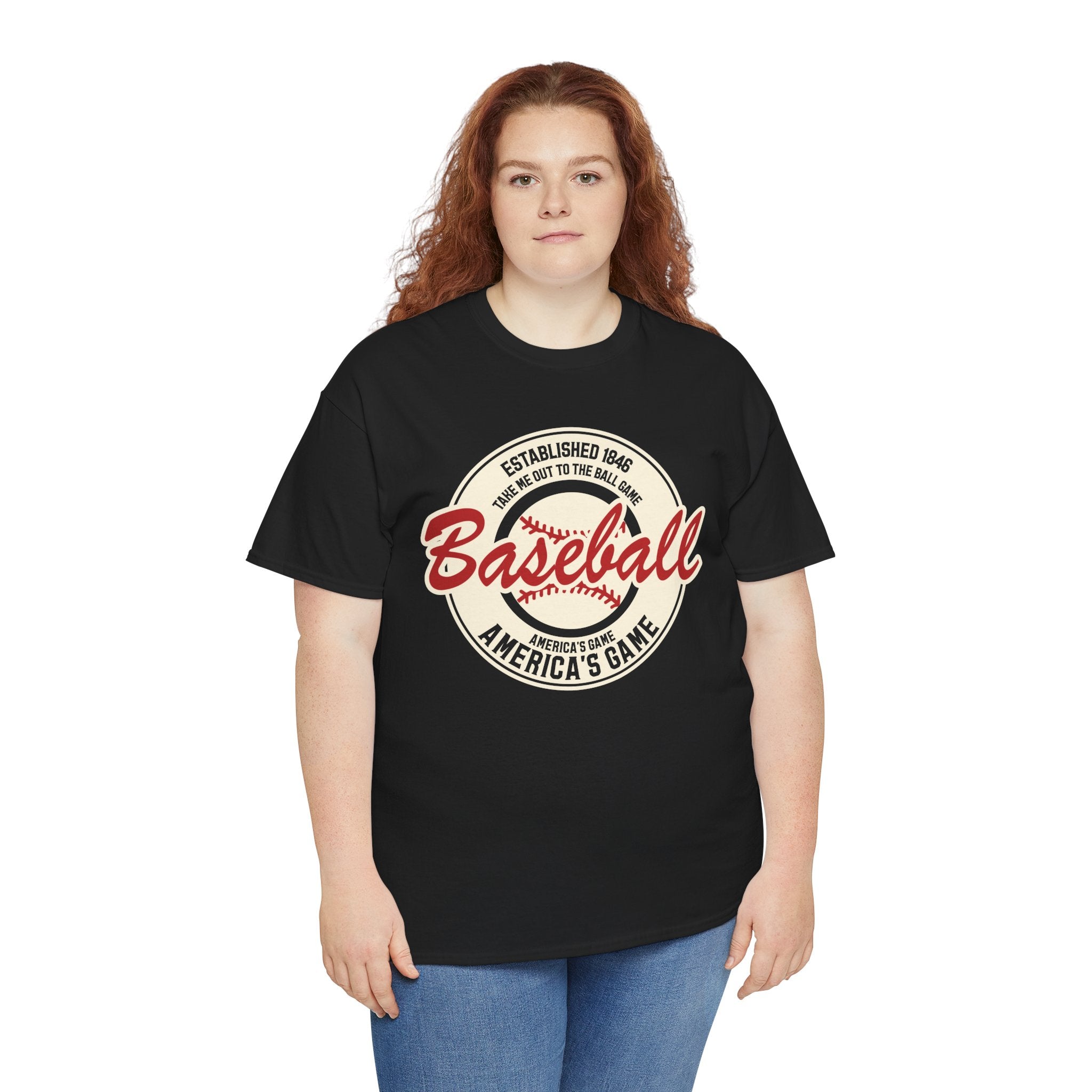 Vintage 'America's Game' Baseball T-Shirt — Retro Baseball Fan Tee