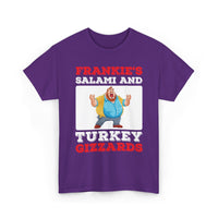 Frankie's Salami and Turkey Gizzards" Funny Novelty Tee