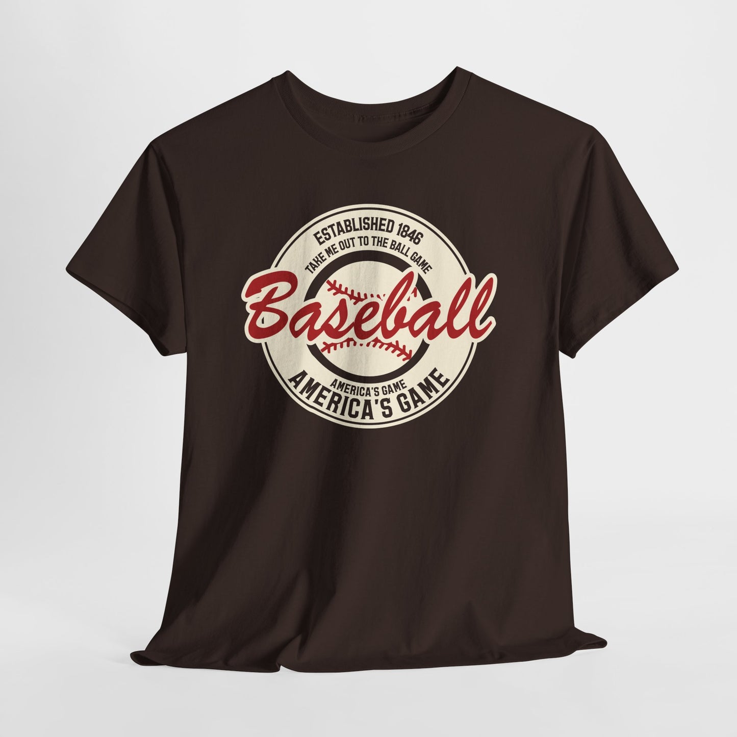 Vintage 'America's Game' Baseball T-Shirt — Retro Baseball Fan Tee