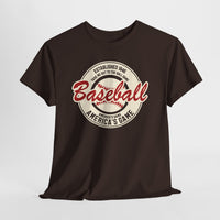 Vintage 'America's Game' Baseball T-Shirt — Retro Baseball Fan Tee