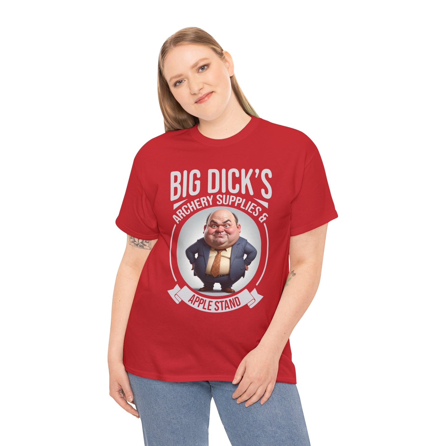 Big Dick's Archery Supplies Funny Graphic Tee — Novelty Archery T-Shirt