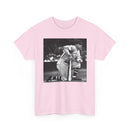 Vintage Baseball Photo T-Shirt – Classic Kneeling Player Graphic Tee