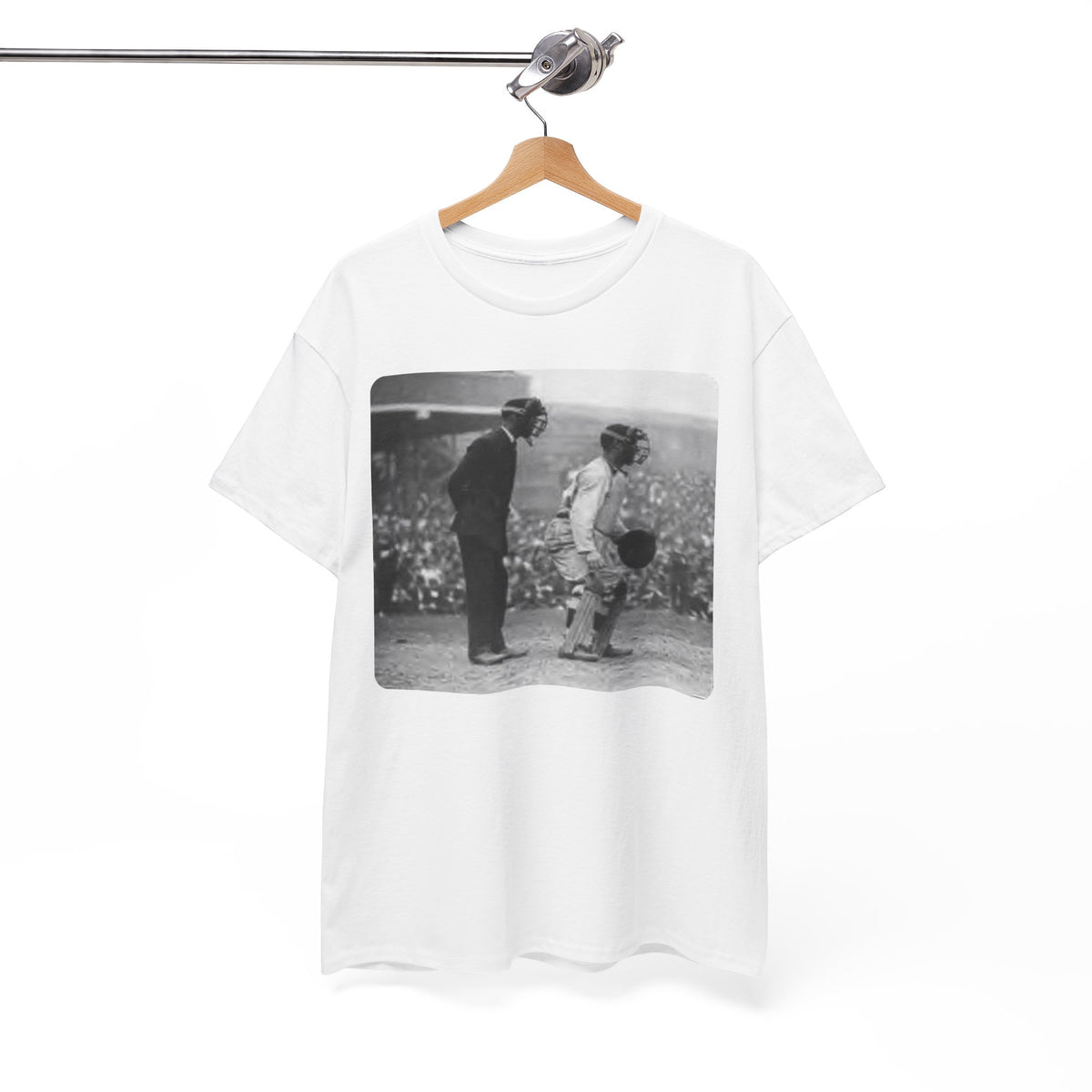 Vintage Baseball Photo T-Shirt – Classic Retro Sports Graphic Tee